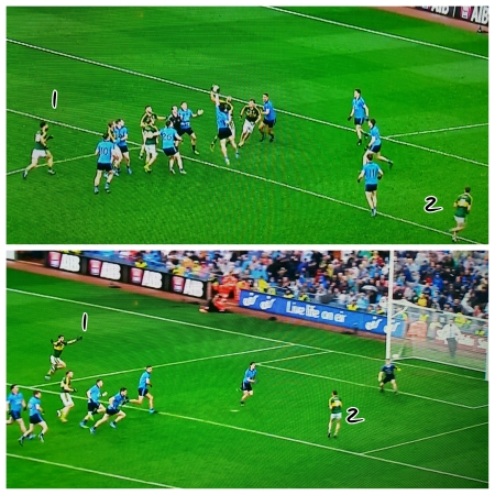 Kerry goal chance v Dublin